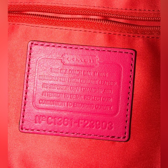 Coach Daisy Spectator F23903 Leather Hobo Bag Purse - Picture 6 of 14